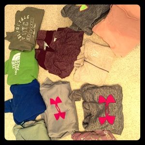 11 sweatshirts